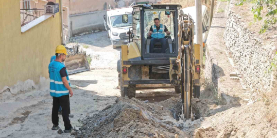 Köşk’te 1.500 metrelik içme suyu hattı yenileniyor..