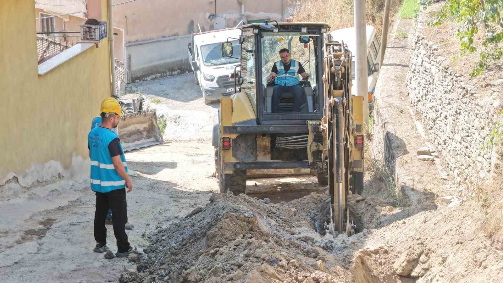 AYDIN BÜYÜKŞEHİR BELEDİYESİ'NDEN KÖŞK BAŞÇAYIR’DA 3,9 MİLYON TL’LİK ALTYAPI YATIRIMI