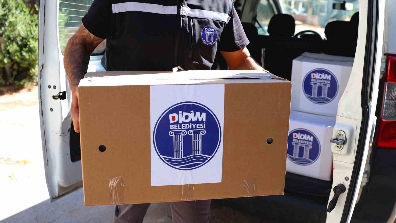 DİDİM BELEDİYESİ DAYANIŞMAYI BÜYÜTÜYOR