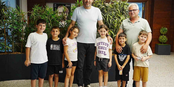 Mesudiyeli çocuklardan Başkan Zencirci’ye oyun parkı projesi..