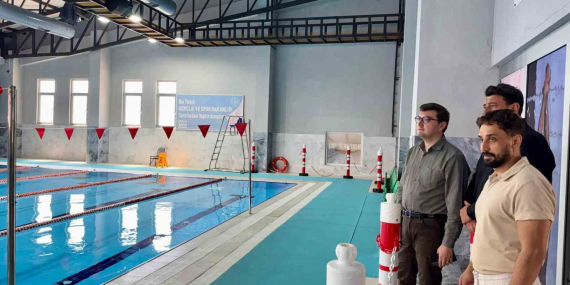 Kaymakam Sözen, spor tesisleri ve Orman İşletme Şefliklerini inceledi..