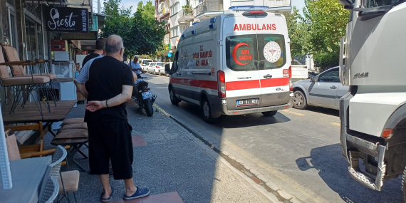 Bodrum katında kendine zarar vermek isteyen genç kurtarıldı..