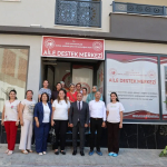 ÇİNE KAYMAKAMI ERDOĞAN, ADEM KURSİYERLERİYLE BİR ARAYA GELDİ