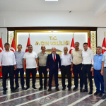 AYDIN VALİSİ VAROL, NAZİLLİ MAHALLE MUHTARLARINI KABUL ETTİ