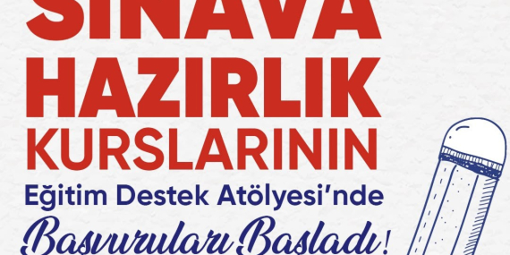 Didim Belediyesi’nden öğrencilere sınava hazırlık desteği..