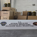 AYDIN'DA 2 MİLYON LİRALIK TAĞŞİŞ ÜRÜN OPERASYONU