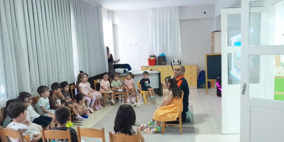 Aydın’da miniklere afet ve yangın farkındalık eğitimi verildi..