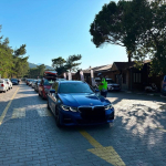 GÜZELÇAMLI'DA JANDARMADAN SÜRÜCÜLERE ALKOL DENETİMİ