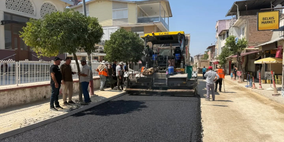 Yenipazar’da 2. etap asfalt çalışmaları başladı..