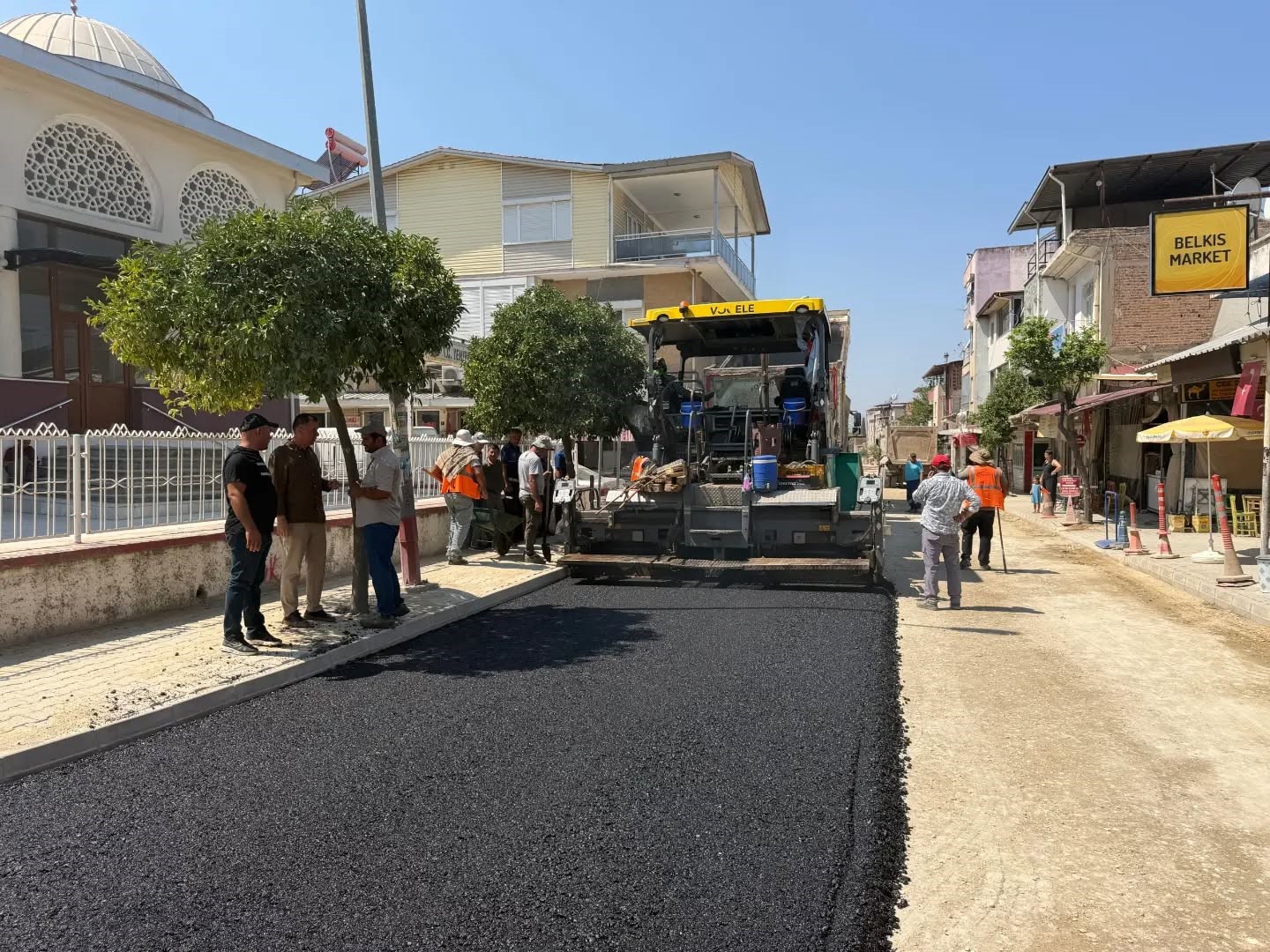YENİPAZAR'DA 2. ETAP ASFALT ÇALIŞMALARI BAŞLADI