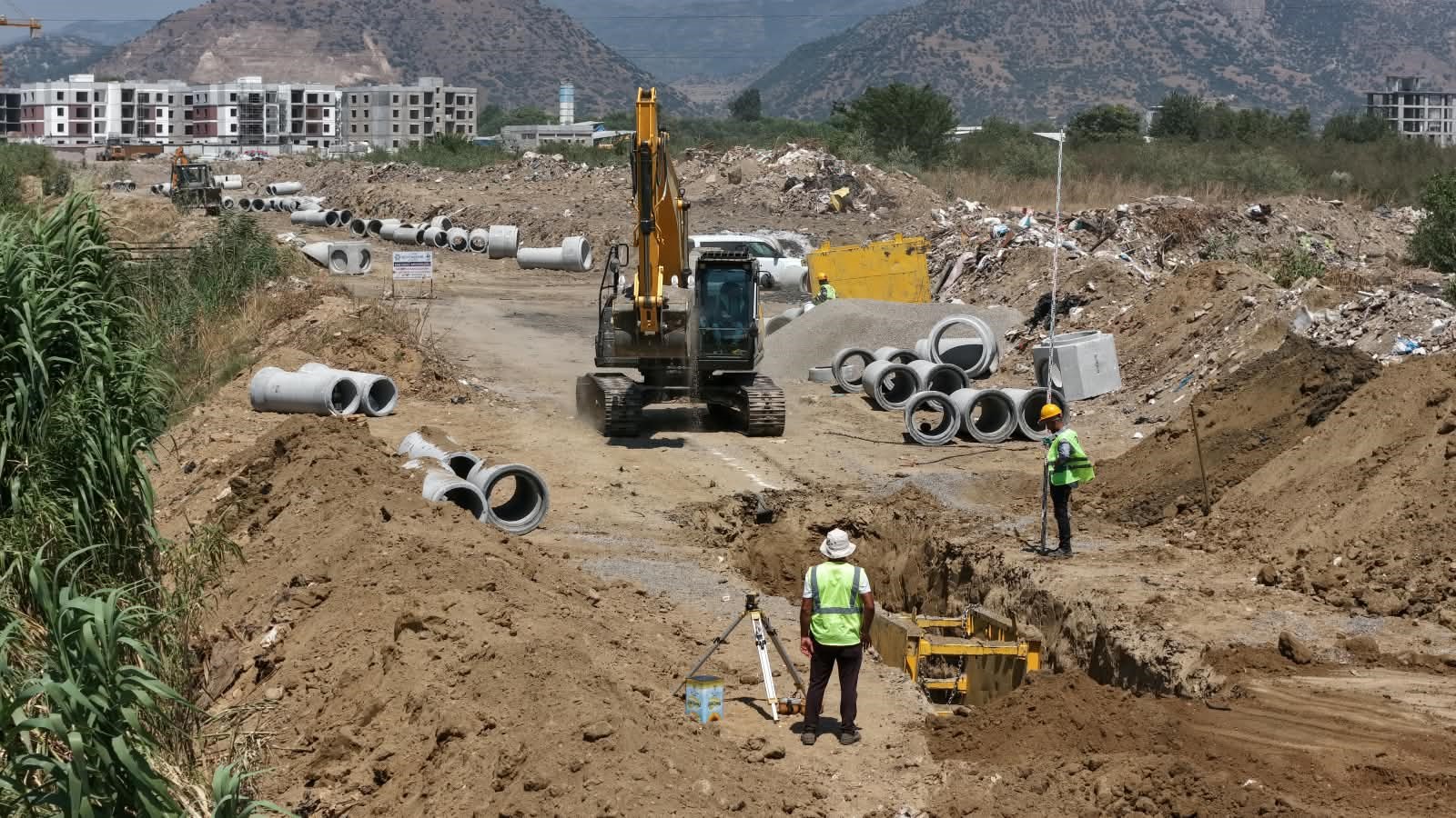 İNCİRLİOVA'YA 1,3 MİLYAR LİRALIK DEV ALTYAPI YATIRIMI