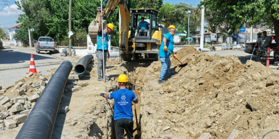 Aydın Büyükşehir’den İncirliova’da altyapı yatırımı..