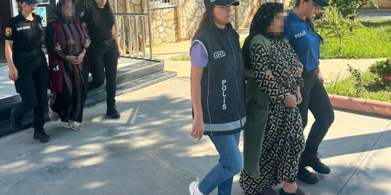 Çocukları zorla çalıştıran şahıslar yakalandı..