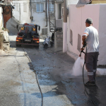 KUŞADASI'NDA TEMİZLİK SEFERBERLİĞİ DAĞ MAHALLESİ BAŞTAN AŞAĞI TEMİZLENDİ