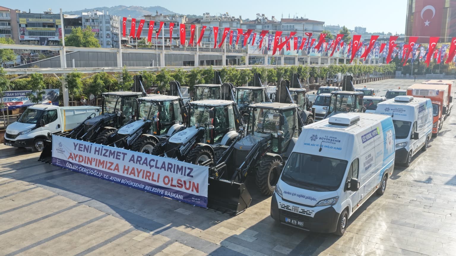 ANKARA'NIN GÜCÜ AYDIN'IN ENERJİSİYLE BİRLEŞTİ, AYDIN'A YATIRIM YAĞDI BÜYÜKŞEHİR BELEDİYESİ SON 1 YILDA 8 MİLYAR 14 MİLYON TL'LİK YATIRIM GERÇEKLEŞTİRDİ