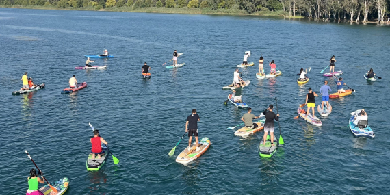 Doğa sporları tutkunları Zafer Bayramı’nı denizde kutlayacak..