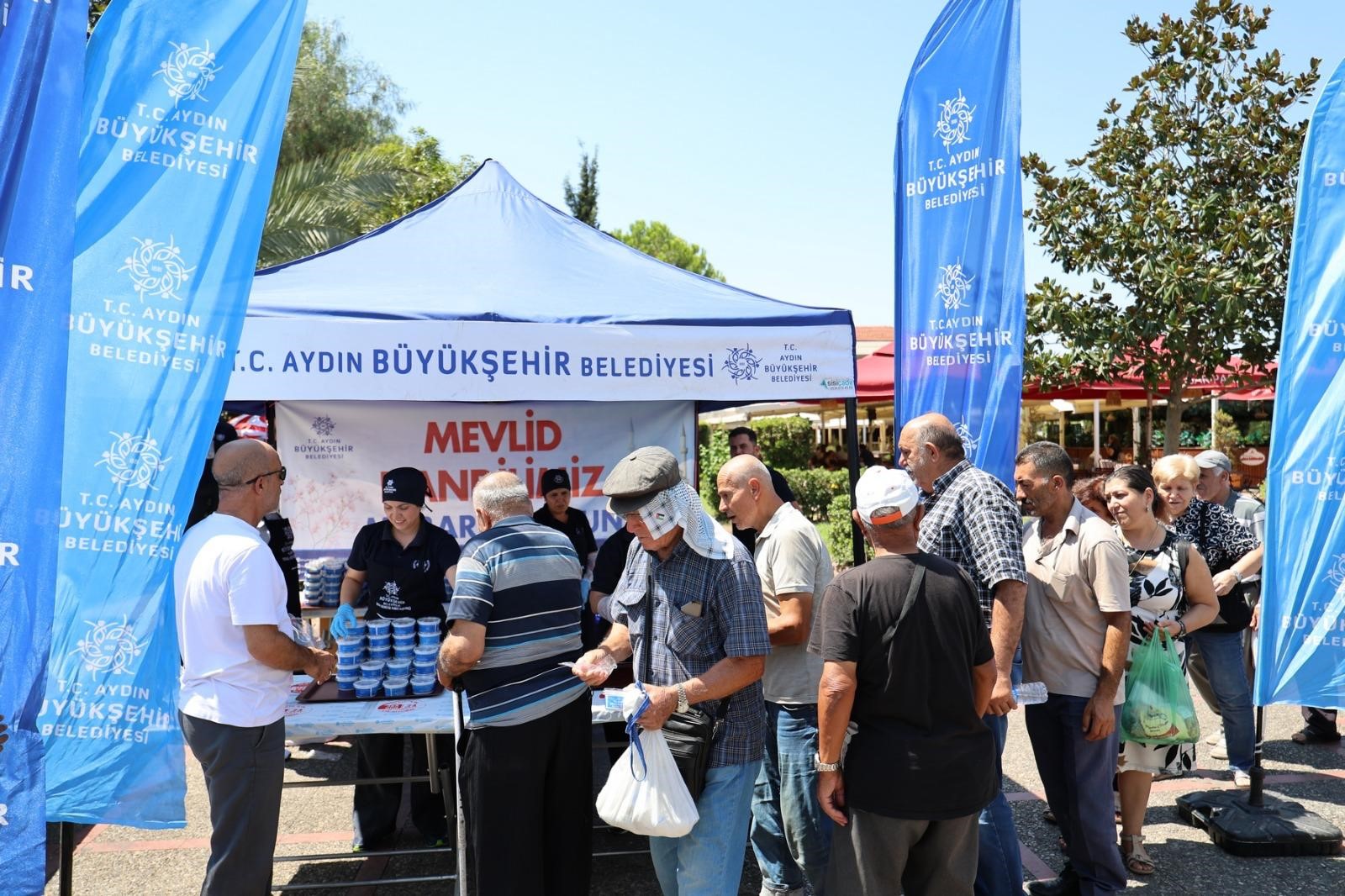 AYDIN BÜYÜKŞEHİR BELEDİYESİ'NDEN MEVLİD KANDİLİ HAYRI