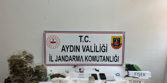 Kuşadasın’da 11 adrese eş zamanlı baskın: 12 gözaltı..