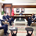 AYDIN VALİSİ VAROL, ADLİ TEŞKİLAT YÖNETİCİLERİNİ KABUL ETTİ