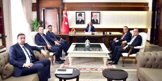 Aydın Valisi Varol, adli teşkilat yöneticilerini kabul etti..