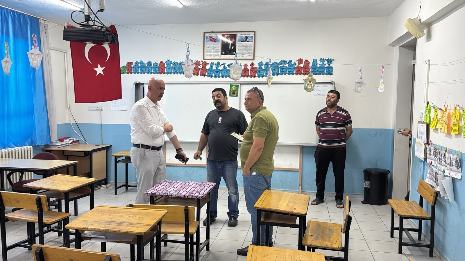 BOZDOĞAN'DA OKULLAR YENİ EĞİTİM ÖĞRETİM YILINA HAZIRLANIYOR