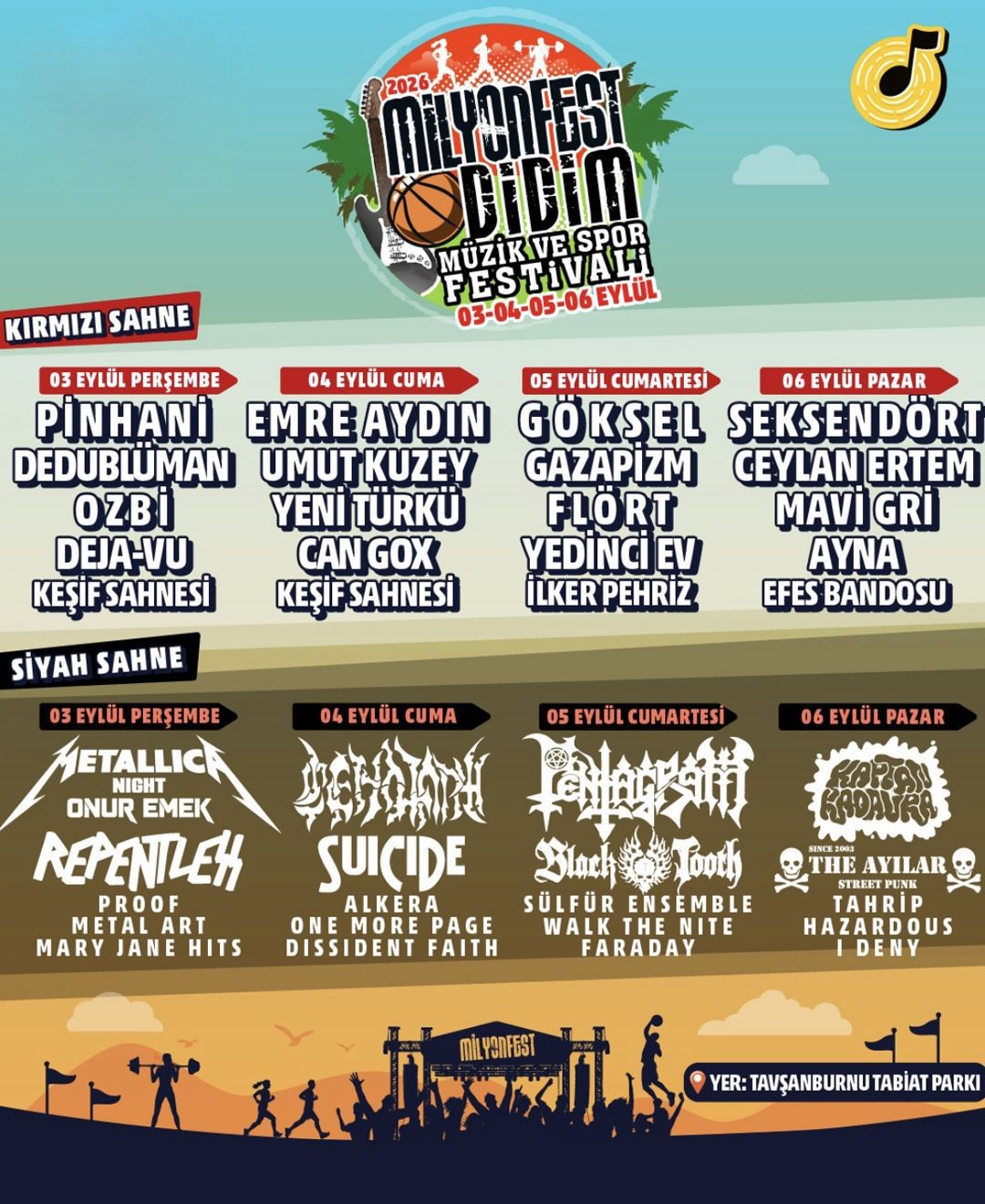 DİDİM'DE MİLYONFEST HEYECANI BAŞLIYOR