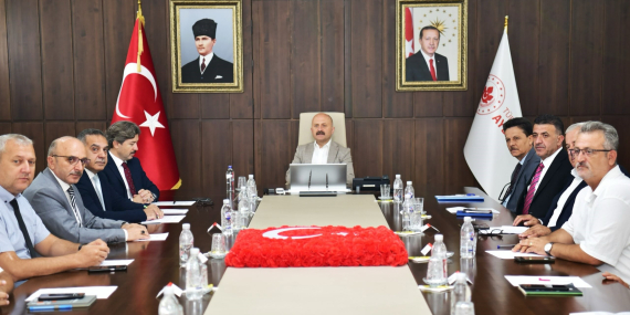 Aydın’da toprak koruma kurulu toplandı..