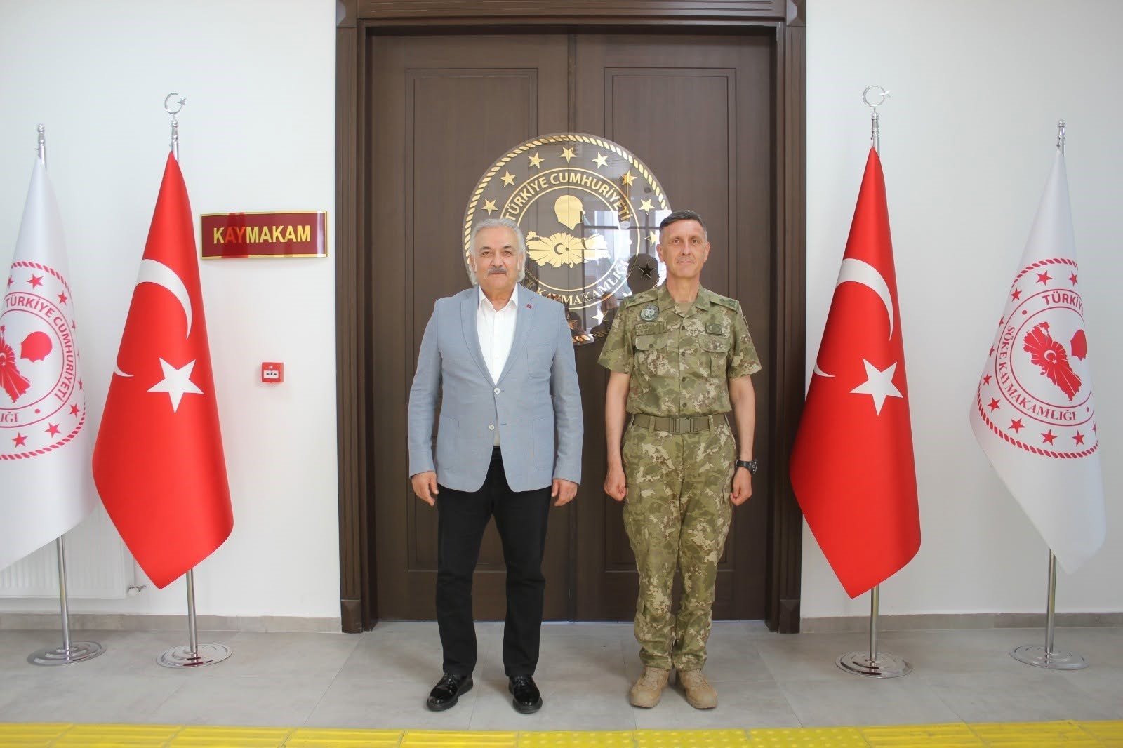 TUĞGENERAL KARAOĞLU, SÖKE'DE GÖREVİNE BAŞLADI