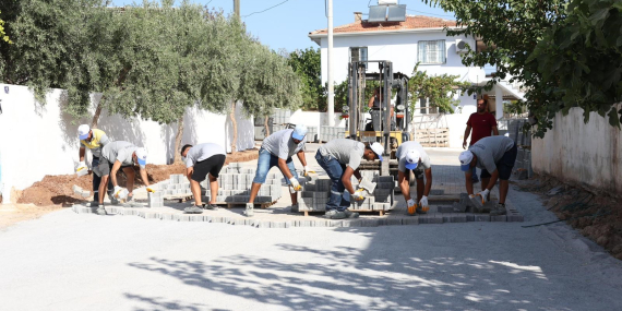 Didim Belediyesi’nden Denizköy’de kapsamlı çalışma..