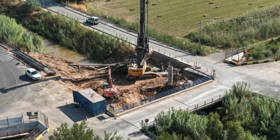 İncirliova’yı Muğla Bulvarı’na bağlayacak yolda çalışmalar devam ediyor..