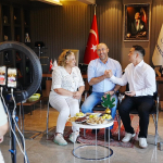 BAŞKAN ZENCİRCİ, ÇİNLİ TANITIM ELÇİLERİNİ AĞIRLADI GERMENCİK İNCİRİ ÇİN'DE TANITILDI