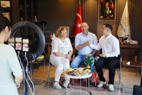BAŞKAN ZENCİRCİ, ÇİNLİ TANITIM ELÇİLERİNİ AĞIRLADI GERMENCİK İNCİRİ ÇİN'DE TANITILDI