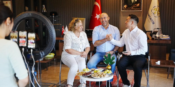 Başkan Zencirci, Çinli tanıtım elçilerini ağırladı..