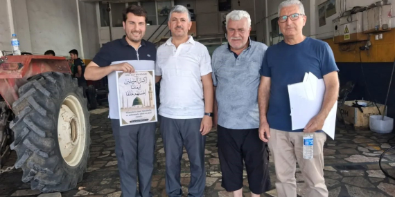 Söke’de esnafa Mevlid-i Nebi Haftası ziyareti..