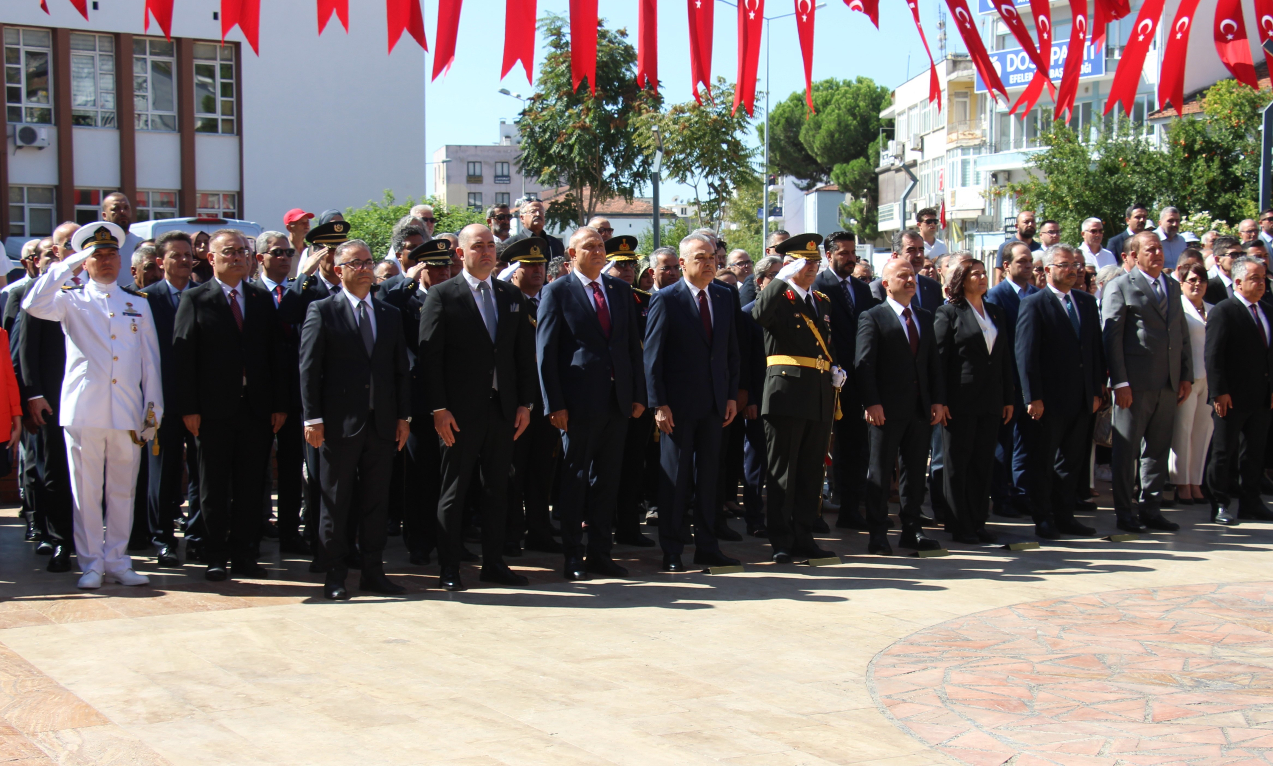 AYDIN'DA 30 AĞUSTOS ZAFER BAYRAMI'NIN 104. YIL DÖNÜMÜ COŞKUYLA KUTLANDI