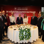 AYDIN'DA ZAFER BAYRAMI RESEPSİYONU GERÇEKLEŞTİRİLDİ