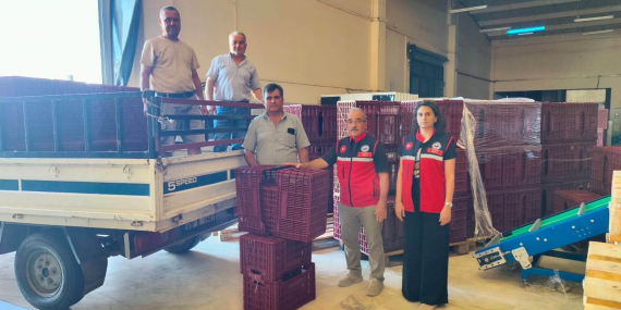 Nazilli’de incir üreticilerine destek..