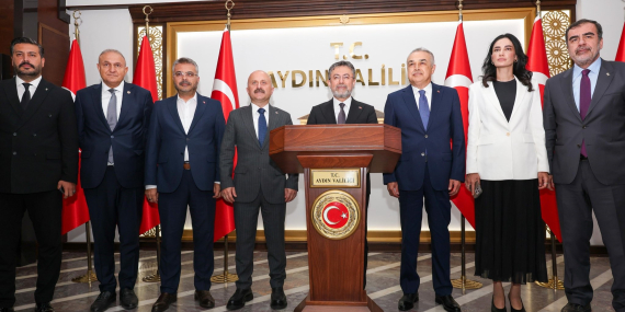 Bakan Yumaklı’nın ikinci durağı Aydın Valiliği oldu..