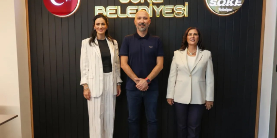 Çerçioğlu ve Sarıbaş’tan Söke Belediyesi’ne ziyaret..
