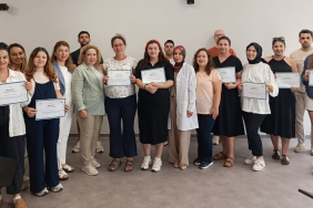 AYDIN ŞEHİR HASTANESİ'NDE ANNE VE BABA ADAYLARINA GEBE EĞİTİMİ