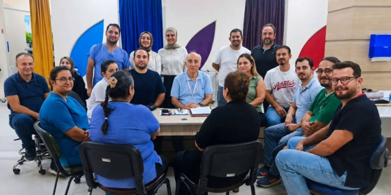 Nazilli Devlet Hastanesi’nde personellerin memnuniyeti ölçüldü..