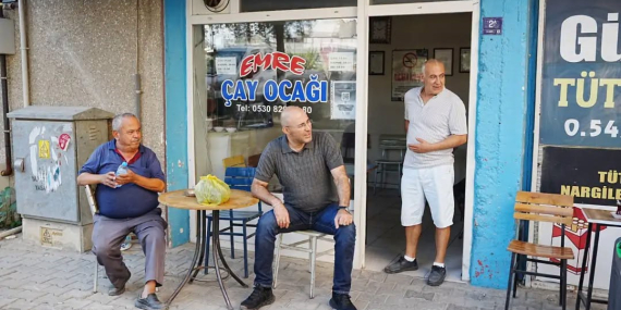 Germencik’te belediye çalışmaları sahada incelendi..