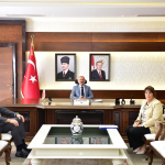 BAŞKAN ARIKAN, AYDIN VALİSİ VAROL İLE BİR ARAYA GELDİ