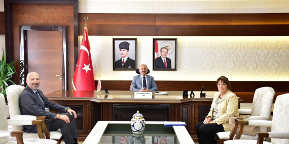 Başkan Arıkan, Aydın Valisi Varol ile bir araya geldi..