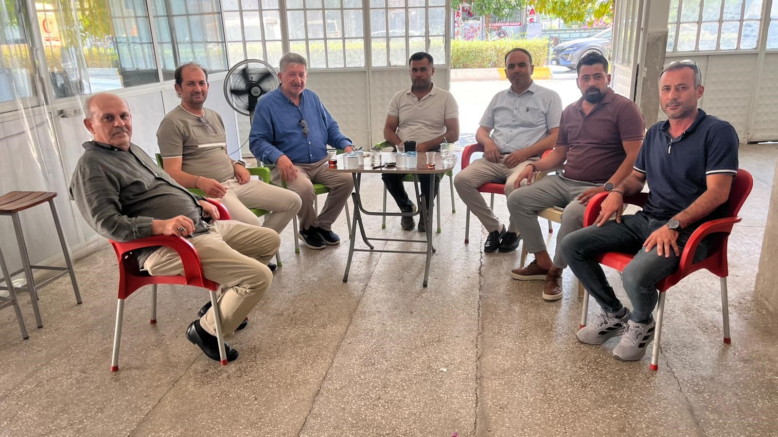BAŞKAN ARSLAN, İNCİR TÜCCARLARI İLE GÖRÜŞTÜ