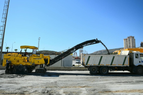 DEĞİRMENDERE'DE YOLLAR YENİLENİYOR