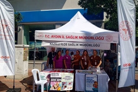NAZİLLİ'DE HALK SAĞLIĞI HAFTASI'NDA SAĞLIKLI GELECEK İÇİN FARKINDALIK ÇALIŞMASI