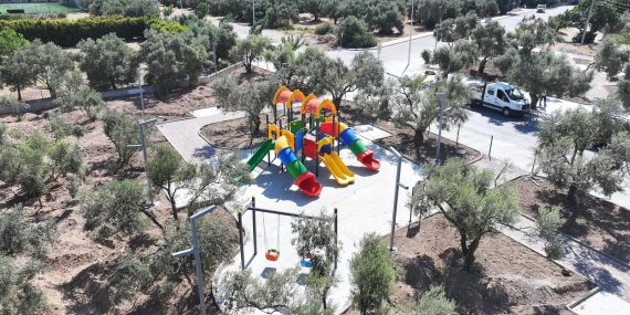 Zeytin Park, Didim’in yeni yaşam alanlarından biri olmaya hazırlanıyor..