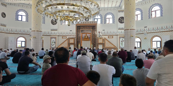 Köşk Bilal-i Habeşi Camii ibadete açıldı..