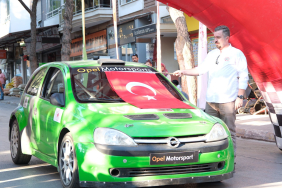 BUHARKENT'TE YARIŞ, 'SEREMONİK START' İLE BAŞLADI